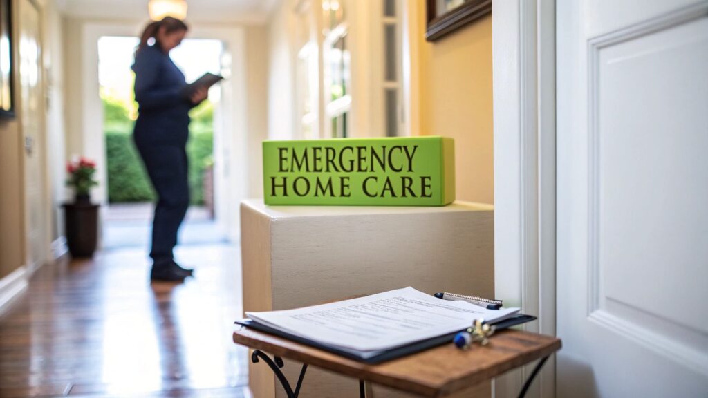 Emergency home care: Quick guide to arranging help