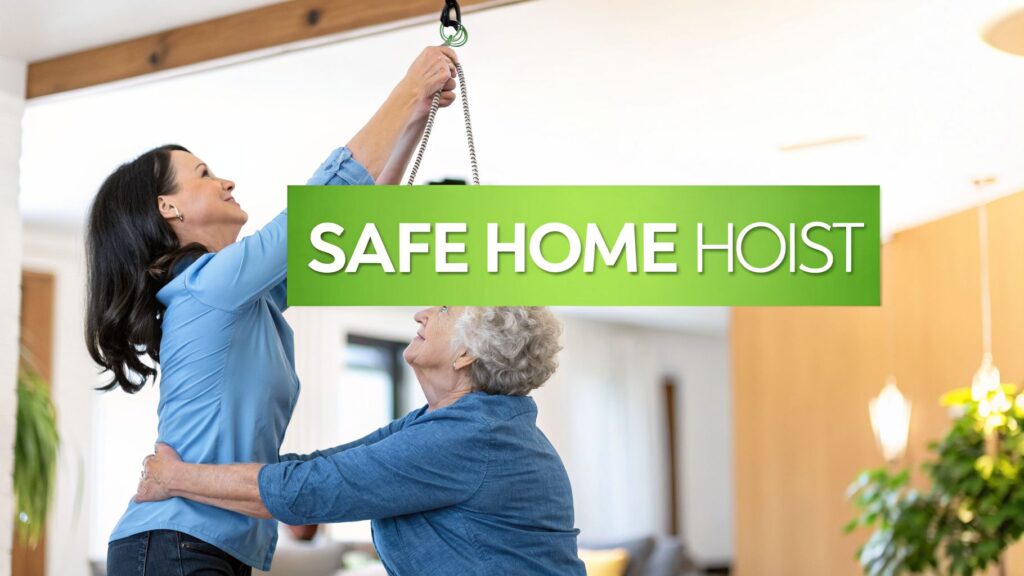 A Guide to Hoists for the Elderly and Safer Home Living