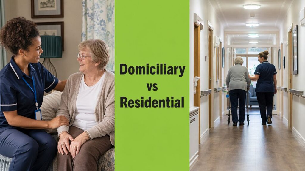 Domiciliary Care vs Residential Care: A Stoke-on-Trent Guide
